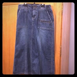 Eddie Bauer denim skirt